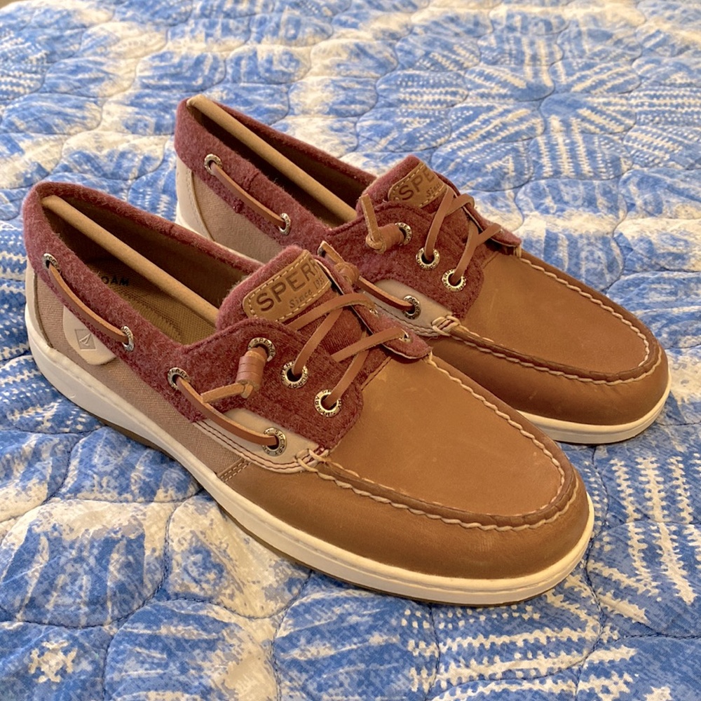 Sperry Women's Rosefish Jersey Boat Shoes-STS85548-Size 7